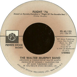 Walter Murphy & The Big Apple Band Flight '76 USED VINYL 7"