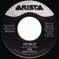Yes Lift Me Up USED VINYL 7INCH 45 RPM