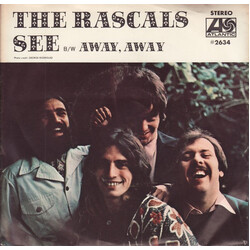 The Rascals See / Away Away USED VINYL 7INCH 45 RPM