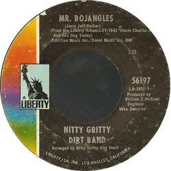 Nitty Gritty Dirt Band Mr. Bojangles USED VINYL 7INCH 45 RPM STYRENE