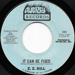 Z.Z. Hill You Better Take Time / It Can Be Fixed USED VINYL 7INCH 45 RPM STYRENE