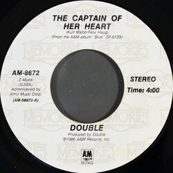 Double The Captain Of Her Heart / Woman Of The World USED VINYL 7INCH 45 RPM STYRENE STEREO