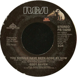 Eddy Raven You Should Have Been Gone By Now USED VINYL 7INCH 45 RPM STYRENE STEREO