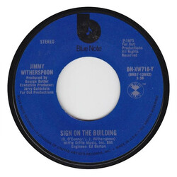 Jimmy Witherspoon Sign On The Building USED VINYL 7INCH 45 RPM STYRENE STEREO