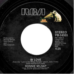 Ronnie Milsap In Love / Old Fashioned Girl Like You USED VINYL 7INCH 45 RPM STYRENE