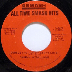 Swingin' Medallions / Sir Douglas Quintet Double Shot (Of My Baby's Love) / Mendocino USED VINYL 7INCH 45 RPM STYRENE