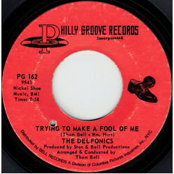 The Delfonics Trying To Make A Fool Of Me / Baby I Love You USED VINYL 7INCH 45 RPM STYRENE