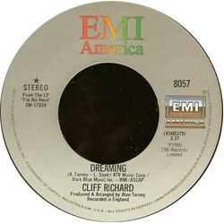 Cliff Richard Dreaming / Dynamite USED VINYL 7INCH 45 RPM STYRENE STEREO