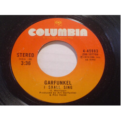 Art Garfunkel I Shall Sing USED VINYL 7INCH 45 RPM STYRENE