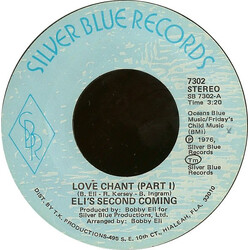 Eli's Second Coming Love Chant USED VINYL 7INCH 45 RPM STYRENE