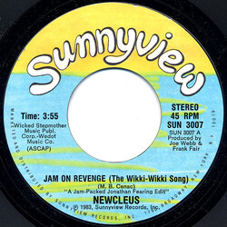 Newcleus Jam On Revenge (The Wikki-Wikki Song) USED VINYL 7INCH 45 RPM STYRENE STEREO