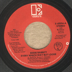Eddie Rabbitt Every Which Way But Loose USED VINYL 7INCH 45 RPM STYRENE
