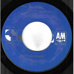 Janet Jackson Miss You Much USED VINYL 7INCH 45 RPM STYRENE STEREO