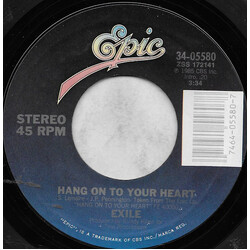Exile (7) Hang On To Your Heart USED VINYL 7INCH 45 RPM STYRENE