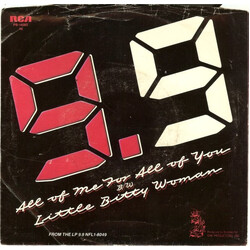 9.9 All Of Me For All Of You USED VINYL 7INCH 45 RPM STYRENE STEREO