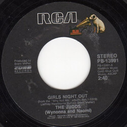 The Judds Girls Night Out USED VINYL 7INCH 45 RPM STYRENE