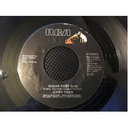 Jerry Reed Sugar Foot Rag / I Wan-Na Go Back Home To Georgia USED VINYL 7INCH 45 RPM STYRENE