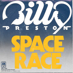 Billy Preston Space Race / We're Gonna Make It USED VINYL 7INCH 45 RPM STYRENE