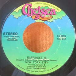 New York City Happiness Is USED VINYL 7INCH 45 RPM STYRENE STEREO
