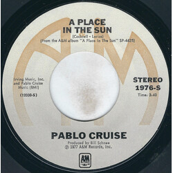 Pablo Cruise A Place In The Sun / El Verano USED VINYL 7INCH 45 RPM STYRENE
