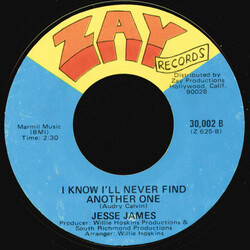 Jesse James (2) At Last / I Know I'll Never Find Another One USED VINYL 7INCH 45 RPM STYRENE