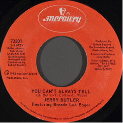 Jerry Butler / Brenda Lee Eager You Can't Always Tell USED VINYL 7INCH 45 RPM STYRENE