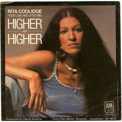 Rita Coolidge (Your Love Has Lifted Me) Higher And Higher / Who's To Bless And Who's To Blame USED VINYL 7INCH 45 RPM STYRENE STEREO