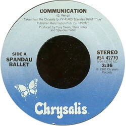 Spandau Ballet Communication USED VINYL 7INCH 45 RPM STYRENE