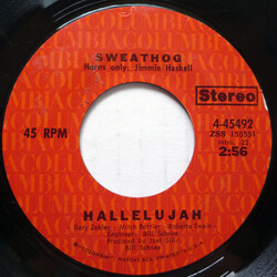 Sweathog Hallelujah USED VINYL 7INCH 45 RPM STYRENE STEREO