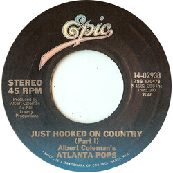 Atlanta Pops Orchestra Just Hooked On Country USED VINYL 7INCH 45 RPM STYRENE STEREO