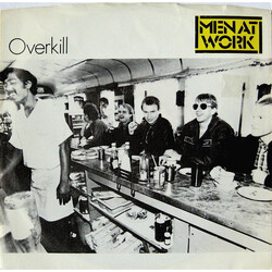 Men At Work Overkill VINYL 7" USED