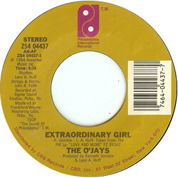 The O'Jays Extraordinary Girl USED VINYL 7INCH 45 RPM STYRENE STEREO