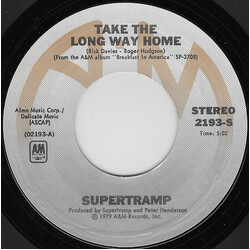 Supertramp Take The Long Way Home USED VINYL 7INCH 45 RPM SINGLE STYRENE