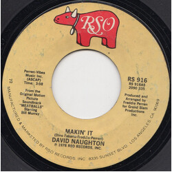 David Naughton Makin' It USED VINYL 7INCH 45 RPM STYRENE