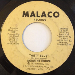 Dorothy Moore Misty Blue / Here It Is USED VINYL 7INCH 45 RPM STYRENE STEREO