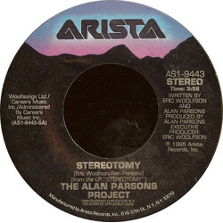 The Alan Parsons Project Stereotomy USED VINYL 7INCH 45 RPM STYRENE
