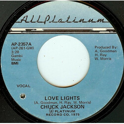 Chuck Jackson Love Lights USED VINYL 7INCH 45 RPM STYRENE