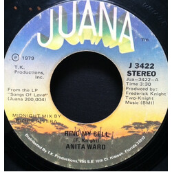Anita Ward Ring My Bell USED VINYL 7INCH 45 RPM STYRENE STEREO
