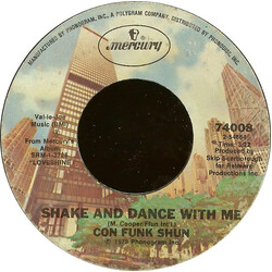 Con Funk Shun Shake And Dance With Me VINYL 7" USED