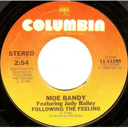 Moe Bandy / Judy Bailey (5) Following The Feeling USED VINYL 7INCH 45 RPM STYRENE