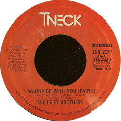 The Isley Brothers I Wanna Be With You VINYL 7" USED