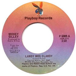 Mickey Gilley Lawdy Miss Clawdy USED VINYL 7INCH 45 RPM STYRENE