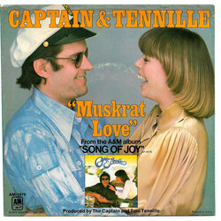 Captain And Tennille Muskrat Love USED VINYL 7INCH 45 RPM STYRENE