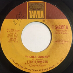 Stevie Wonder Higher Ground USED VINYL 7INCH 45 RPM STYRENE