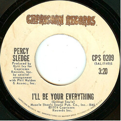 Percy Sledge I'll Be Your Everything / Blue Water USED VINYL 7INCH 45 RPM