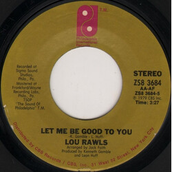 Lou Rawls Let Me Be Good To You USED VINYL 7INCH 45 RPM