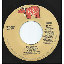 Robin Gibb Oh! Darling USED VINYL 7INCH