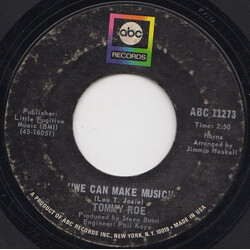Tommy Roe We Can Make Music USED VINYL 7INCH 45 RPM