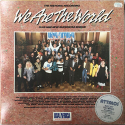 USA For Africa We Are The World Vinyl LP USED