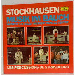 Karlheinz Stockhausen / Les Percussions De Strasbourg Musik Im Bauch Vinyl LP USED